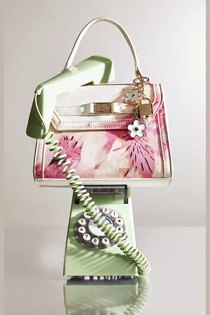 River Island Womens Floral Mini Tote Cross Body Bag