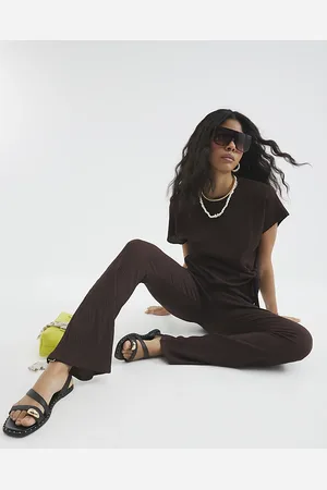 River Island Womens Textured Trousers