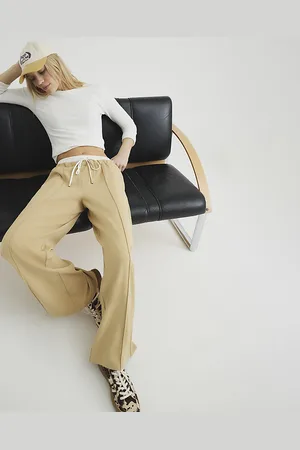 River Island Womens Contrast Jogger Trousers
