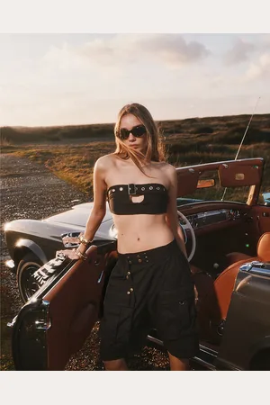 River Island Womens Cargo Bermuda Shorts