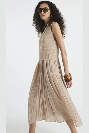 River Island Womens Hybrid Jumper Maxi Dress