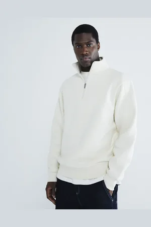 River Island Mens Regular Fit Funnel Sweatshirt