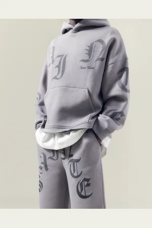 River Island Mens Oversized Saint Volette Hoodie