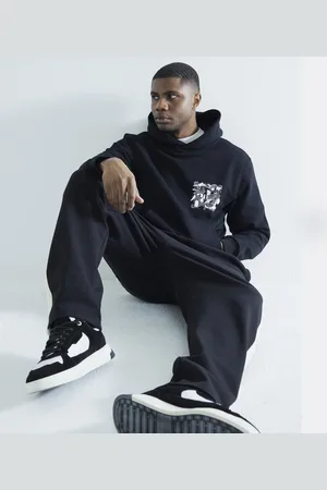 River Island Mens Regular Fit Graphic Hoodie