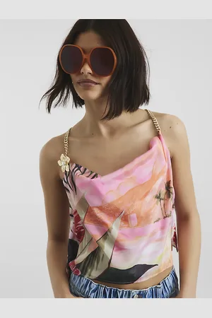 River Island Womens Round 60S Glam Sunglasses