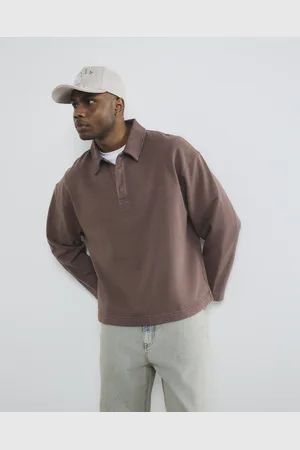 River Island Mens Regular Fit Washed Sweatshirt