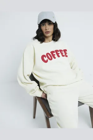 River Island Womens Coffee Sweatshirt