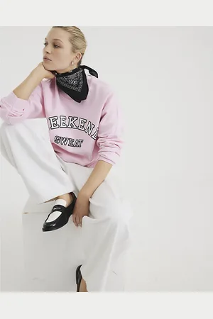 River Island Womens Long Sleeve Weekend Sweatshirt