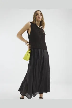 River Island Womens Hybrid Maxi Jumper Dress