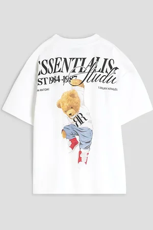 River Island Boys Essentialism Bear T-Shirt