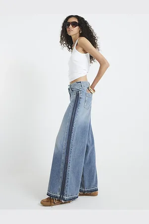River Island Womens Low Rise Baggy Jeans