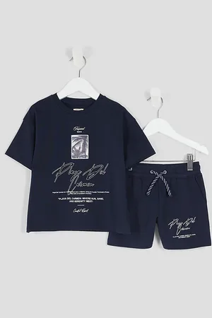 River Island Mini Boys Palm Tree Patch Set
