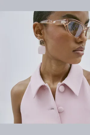 River Island Womens Stone Drop Earrings
