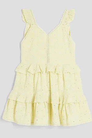 River Island Girls Tiered Broderie Dress