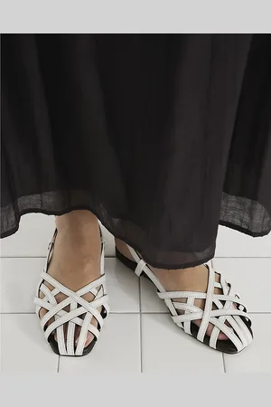 River Island Womens Leather Caged Sandals