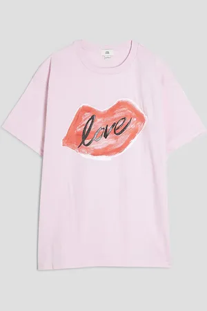 River Island Girls Lips T-Shirt