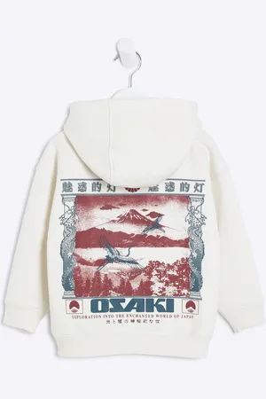 River Island Mini Boys Osaki Japanese Hoodie