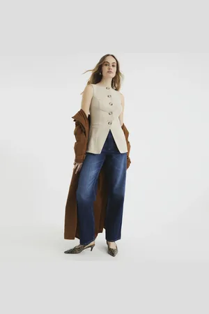 River Island Womens Button Up Waistcoat