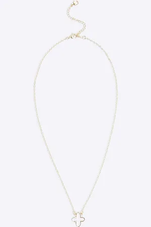 River Island Girls Cross Necklace