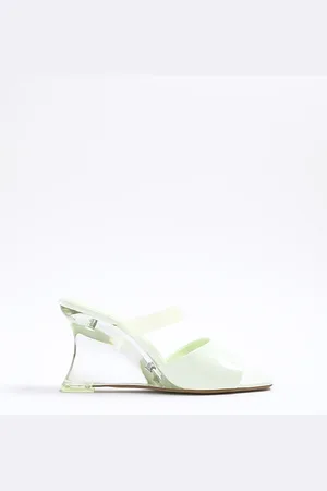 River Island Womens Perspex Wedge Heels