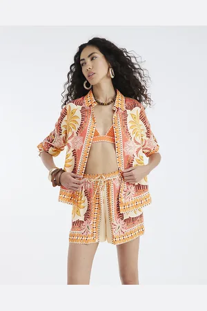 River Island Womens Graphic Print Shorts