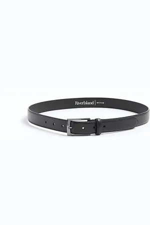 River Island Mens Faux Leather Belt