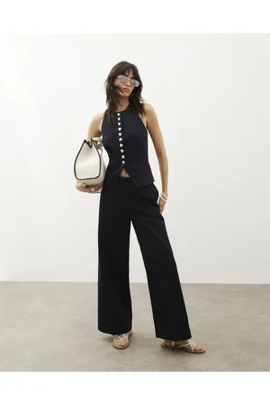 River Island Womens Wide Leg Trousers