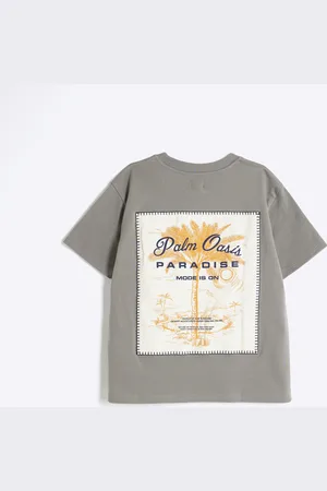 River Island Boys Palm Patch T-Shirt