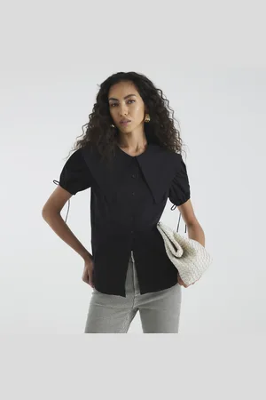 River Island Womens Short Sleeve Collared Shirt