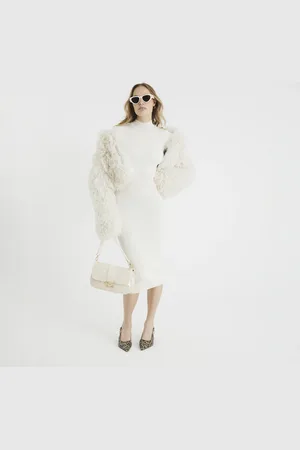 River Island Womens Shoulder Military Dress