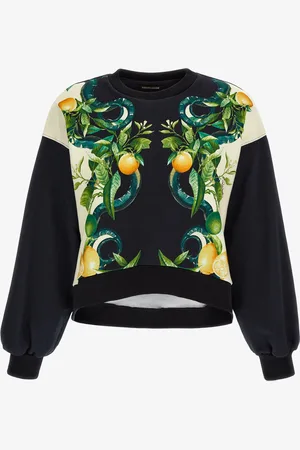 Roberto Cavalli Swatshirt Lemon Print - Female Sweatshirts Xs