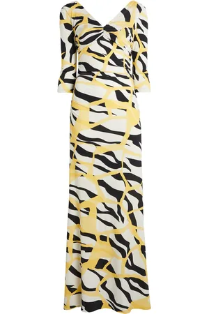 Roberto Cavalli Macro Tiger Twiga Print Maxi Dress - Female Special Selection 50