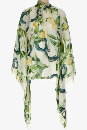 Roberto Cavalli Lemon Print Shirt - Female Blouses & Tops 40