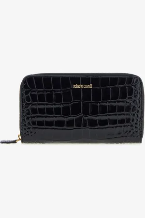 Roberto Cavalli Logo Wallet - Female Small Leather Goods Unica