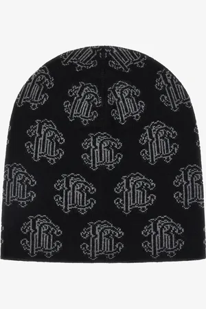 Roberto Cavalli Hat With Monogram Rc - Hats & Gloves Unica