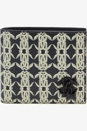 Roberto Cavalli Wallet With Monogram Rc - Male Wallets Unica