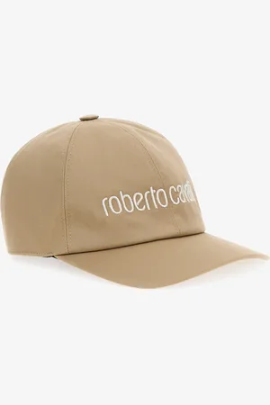 Roberto Cavalli Cap With Logo - Female Hats & Gloves Unica