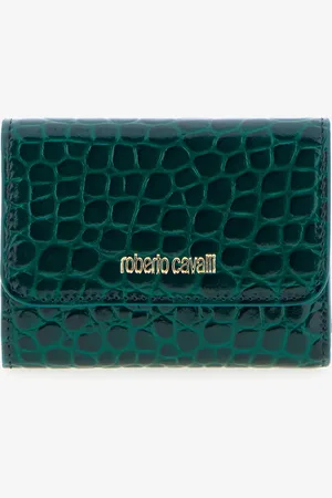 Roberto Cavalli Crocodile-print Wallet - Female Small Leather Goods Unica