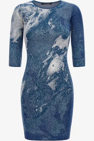 Roberto Cavalli Knit Dress With Washed-out Effect - Female Dresses 40