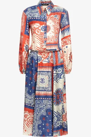 Roberto Cavalli Bandana Print Maxi Dress - Female Dresses 38