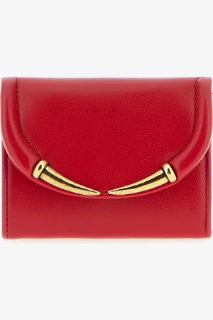 Roberto Cavalli Fang Closure Wallet - Female Small Leather Goods Unica