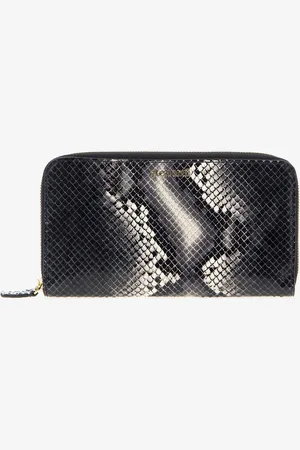 Roberto Cavalli Logo-print Leather Wallet - Female Small Leather Goods Unica