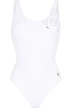 Roberto Cavalli Swimsuit With Monogram Rc - Female Beachwear Xs
