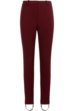 Roberto Cavalli Double Stretch Crepe Solid Trousers - Female Ready To Wear 40