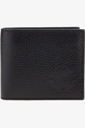 Roberto Cavalli Bifold Wallet - Male Small Leather Goods Unica