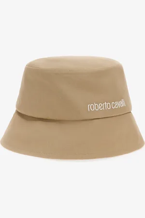 Roberto Cavalli Cap With Logo - Female Hats & Gloves Unica