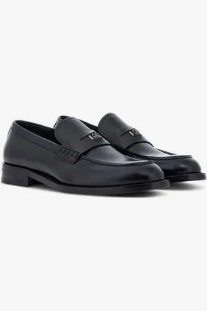Roberto Cavalli Leather Loafers - Male Loafers & Moccasins 42