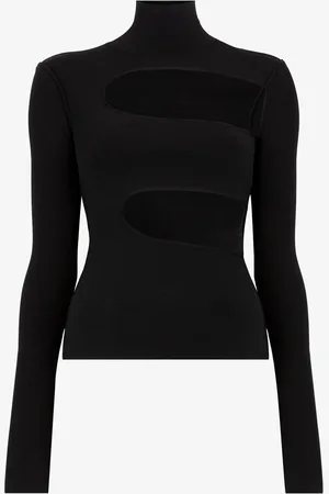 Roberto Cavalli Cut-out Top - Female Knitwear 40