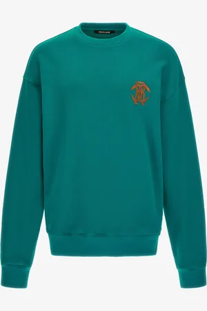 Roberto Cavalli Logo Sweater - Male Sweatshirts S