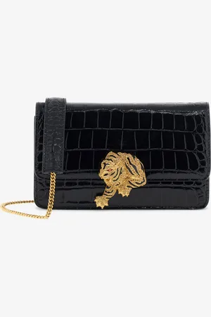 Roberto Cavalli Crocodile-embossed Shoulder Bag - Female Mini Bags Unica